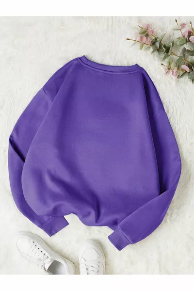 للجنسين النساء / الرجال بروكلين مخصص الملونة كبيرة الحجم طاقم الرقبة القطن قميص من النوع الثقيل