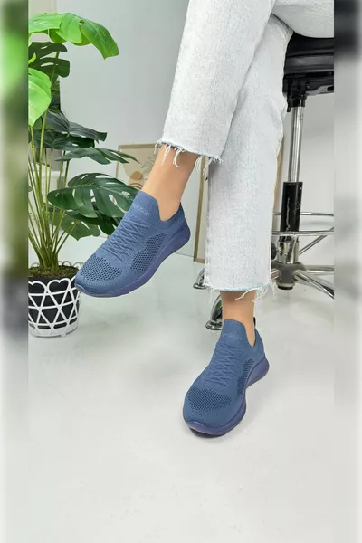 Allyup Ежедневни унисекс маратонки Slip On Дишащи леки туристически еластични маратонки без връзки f
