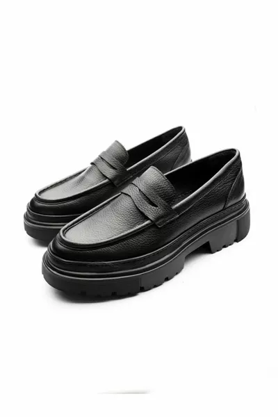 IBAY JEEP THICK SOLE MEN'S LEATHER STYLE SHOES