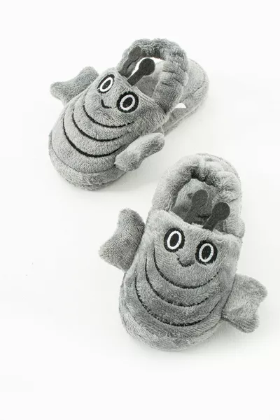 Bee figured. Kids And Baby Panduf, Non-Slip Sole Kindergarten Nursery Shoes, Home Shoes