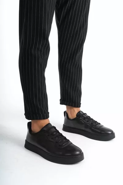 Homme Casual Sole Lace-Up Casual Sneakers Sneaker