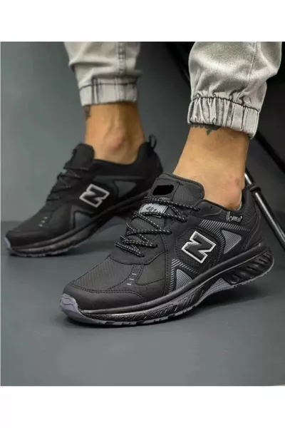 WINTER COMFORTABLE LIGHT QUALITY SNEAKERS CASUAL N EMBLEM PARACHUTE FABRIC CASUAL SNEAKERS