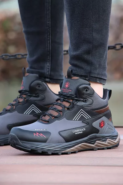 بورك غير زلة وحيد مقاوم للماء أحذية رجالية خارجية