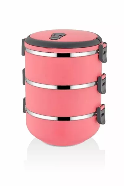 3 couches étanches alimentaire Thermos Expedition Conteneur de stockage en pierre