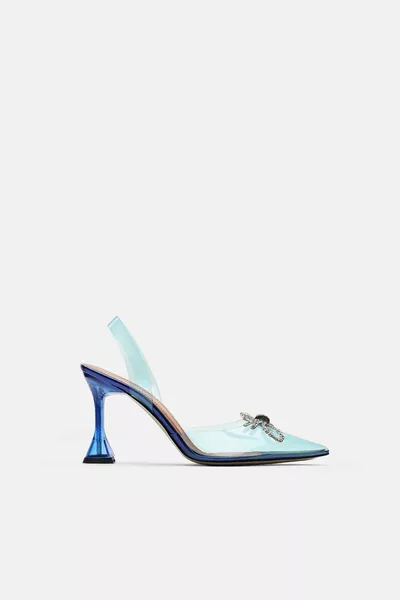 Лилли Блю Прозрачные Каблуки