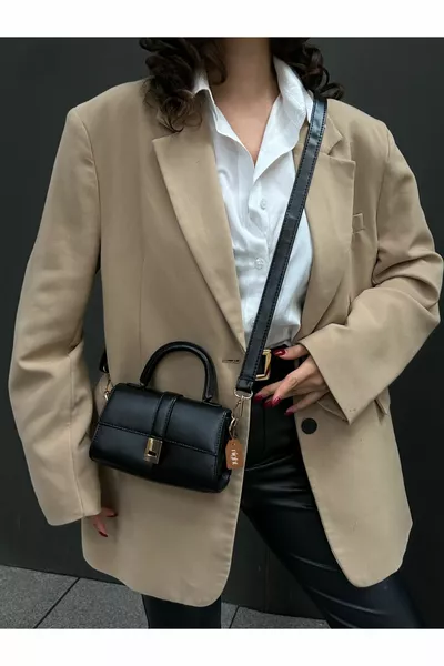 Paula Model Black Women's Hand And Shoulder Bag