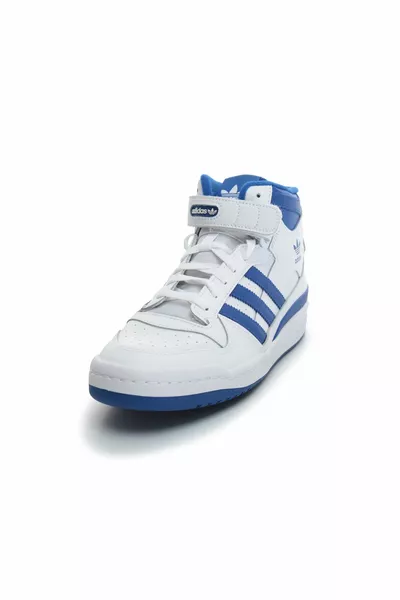 -E Forum Mid Rt Basics Heren Sneakers Wit