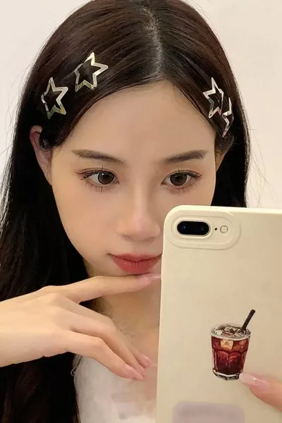  шт. Звезда Застежка Застежка Серебряная - Звезда Застежка Металлическая k Звезда Застежка