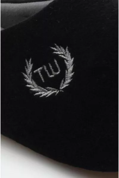 Tw Mute Pantofole da casa da uomo nere non sonore