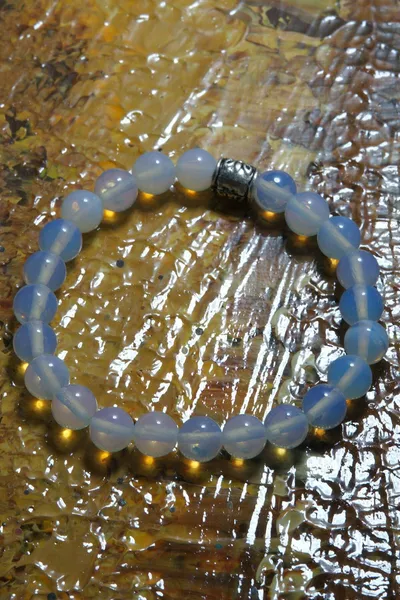 سوار الحجر الطبيعي المرأة سحر سوار الحجر الطبيعي أوباليت حجر القمر التخسيس سوار