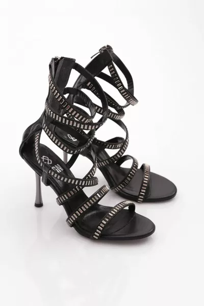  Chaussures de soirée à talons en pierre pour femmes