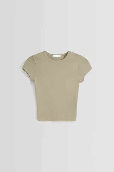 Short sleeve crew neck t-shirt