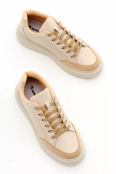 نسائي بيج بولي وحيد حذاء رياضي برباط