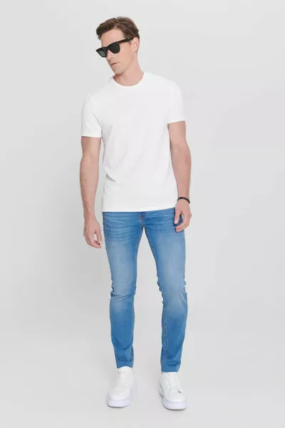 الرجال الأبيض سليم صالح سليم صالح مشروط طاقم الرقبة لينة لمسة بسط الأساسية تي شيرت