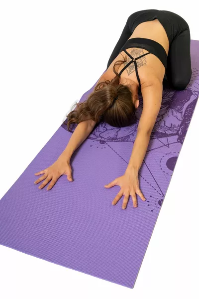 Tapis de Yoga Purple Wisdom  x  Yoga Taille Unique 6 mm
