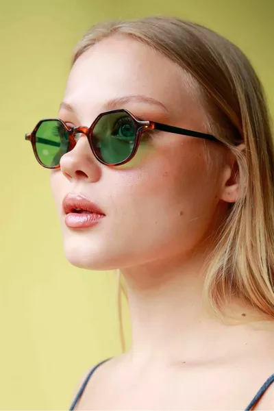 Paula Green Leopard Green Sunglasses
