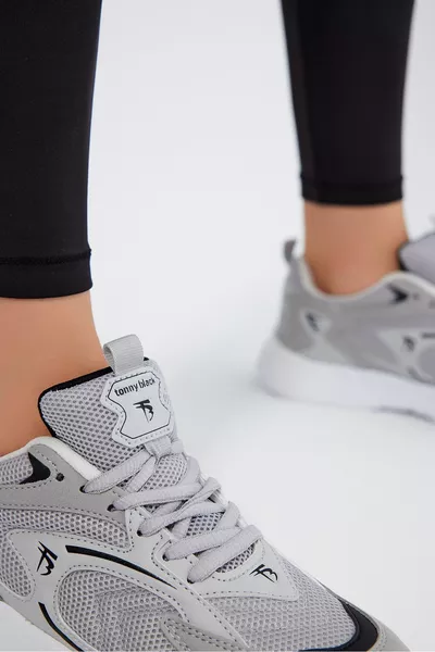 унисекс серый черный фэйлон подошва повседневный крой унисекс обувь унисекс