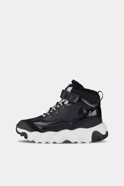 Radus Orthopedische Meisjes Zwarte Inleg Bont Laarzen