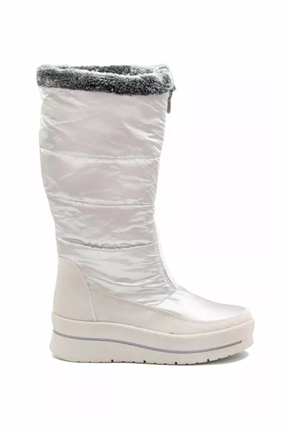 k الفراء سميكة وحيد النسيج أحذية الثلج طويلة الطول