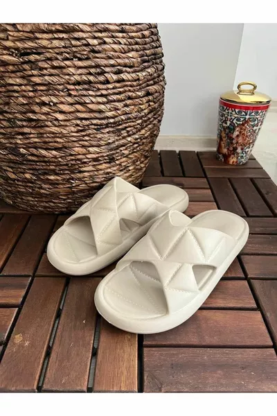 Мужская мода Кросс Слайд Тапочки Пляж Бассейн Пляж Море Новый сезон