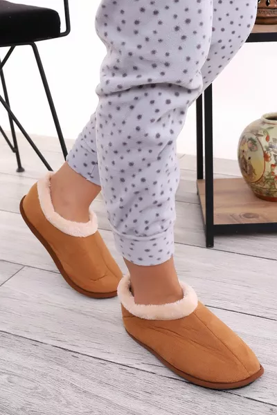 UC  Scarpe da casa invernali in lana domestica con suola morbida