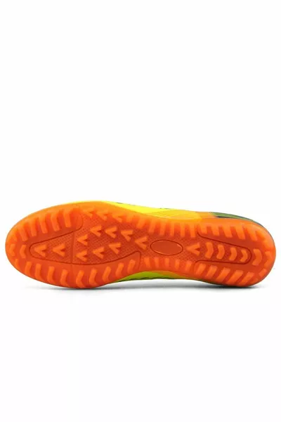 أحذية كرة القدم الوحيدة المطاطية غير القابلة للانزلاق بدون جوارب