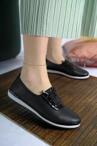 أمي الشباب الدانتيل متابعة أحذية عارضة