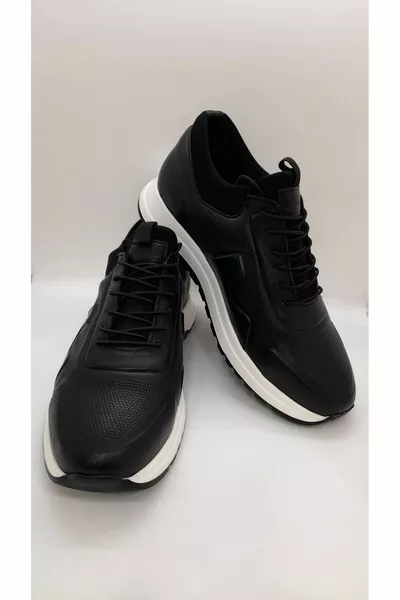 Echt lederen herensneakers