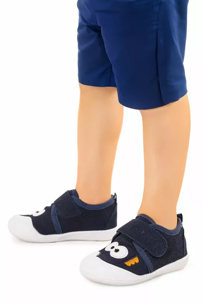 Cookie Velcro Bébé Garçon Premier Pas Panduf Chaussures