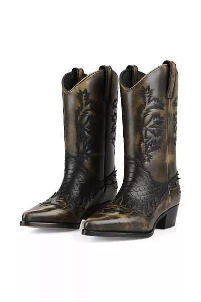 Stivali da cowboy marroni (DAWN)