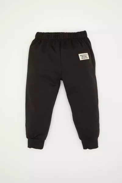 Мальчиковый комплект из 2 предметов: свитшот с принтом и спортивные штаны на резинке WN