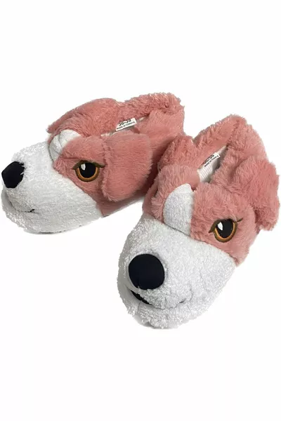 Roze Animal Panduf voor dames