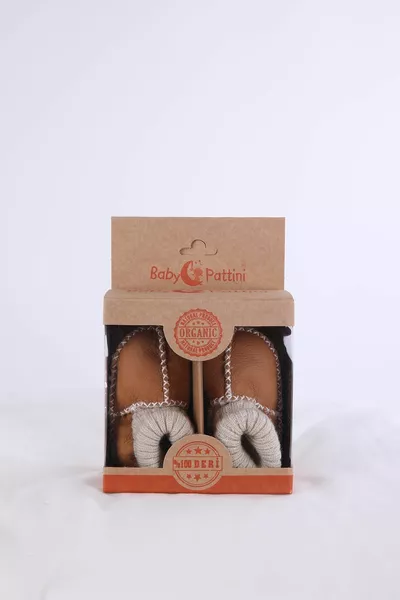 طفل فتاة صبي  ٪ الجوارب الجلدية Pantduf حديثي الولادة الخطوة الأولى صندوق الأحذية هدية 