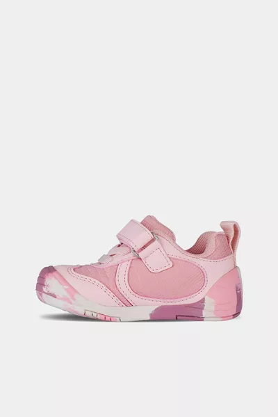 Uni Light Girl First Step Пудровая повседневная обувь