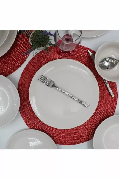 Arna  предмета набор керамической посуды на 6 человек — слоновая кость