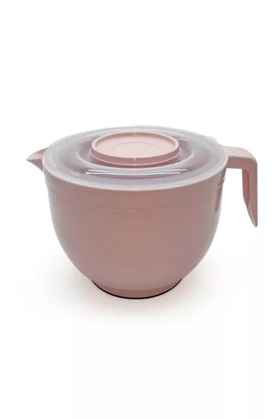 Mixerkom met deksel Mixerkom & Mengkom Klopkom 3 L Poederroze