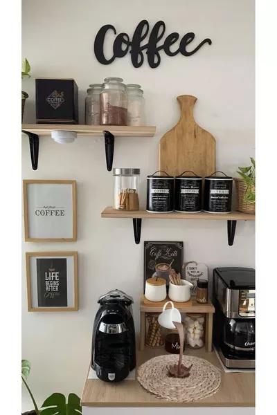 Decorative Spilled Coffee Figure - Coffee Corner