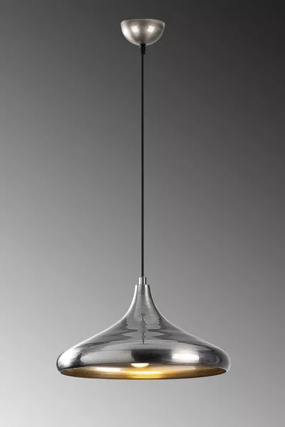 Aura Metal Enkel Chroom Hanglamp Retro Rustiek Model Modern Industrieel Keuken Hal Café Woonkamer Hanglamp