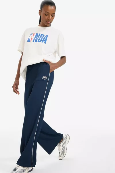 NBA Lacivert Kadın Eşofman Altı ax/