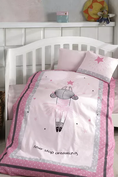 Digital Printed 3D Cotton Baby Bedding Set