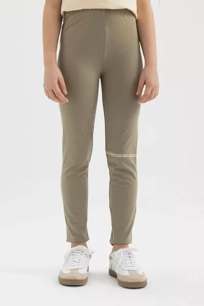 Leggings Lunghi da Bambina con Stampa SM