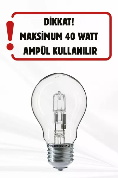 Sezar White Glass Living Room - Kitchen - Bedroom Black Modern Design 4-Light Chandelier