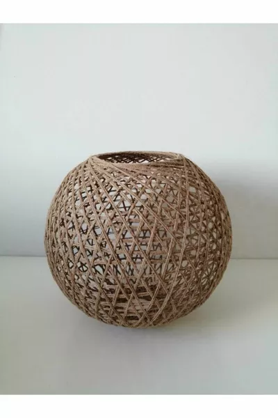 Chandelier Lamp Shade Floor Lamp Linen Jute Rope Shade