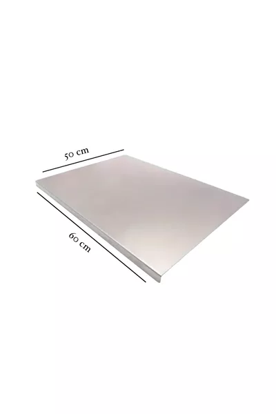 Protezione per banco in metallo inox  x  cm 1 pezzo