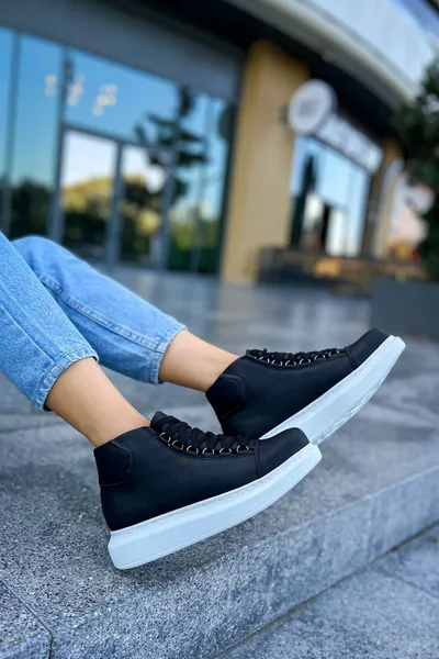  CBT Roma Дамски ботуши ЧЕРЕН