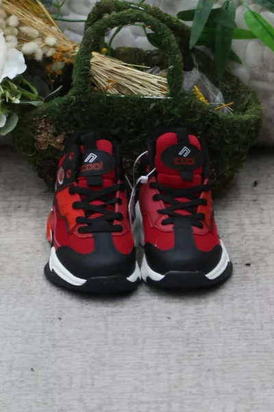 Cool London Red Casual Kinder Basketballschuhe
