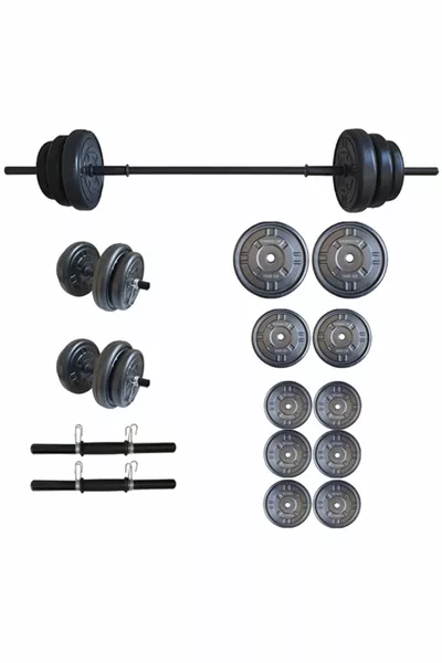 Комплект щанга Комплект дъмбели Машина за тегло и бодибилдинг  кг