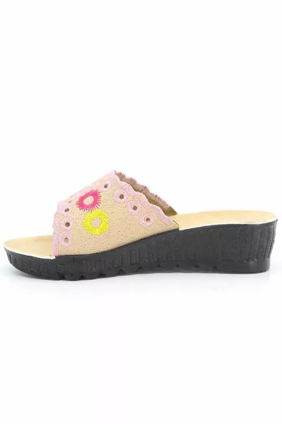 النعال عارضة مطرزة المنزل والنعال الشارع