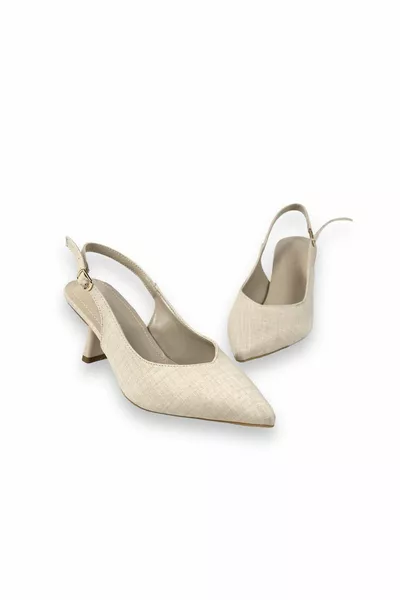 Onl Women's Pasg Ten Denim Pointed-toe Heeled Sandals Lucest New