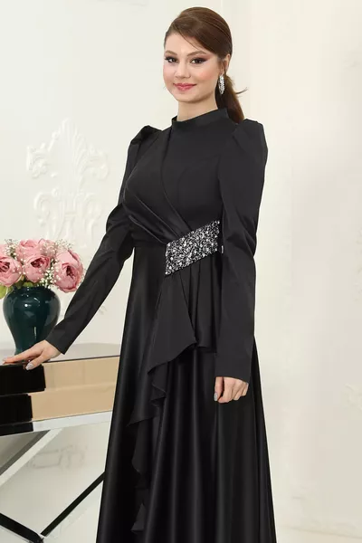 Вечерни рокли от хиджаб Satin Nazende